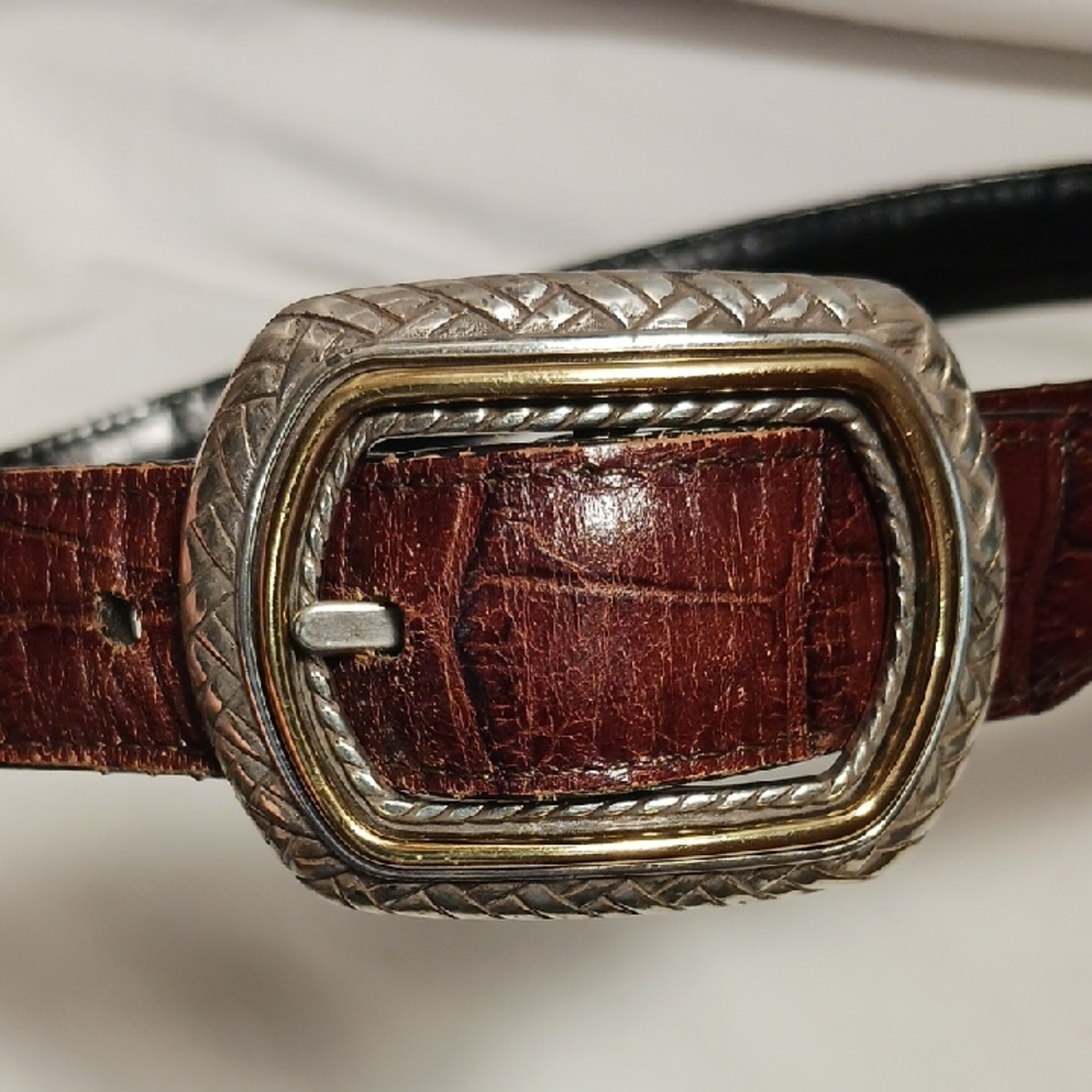 Reversible Belt With Ornate Buckle and Hardware (unknown maker)